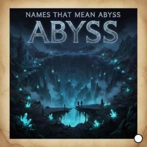 Names That Mean Abyss