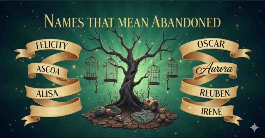 Names That Mean Abandoned