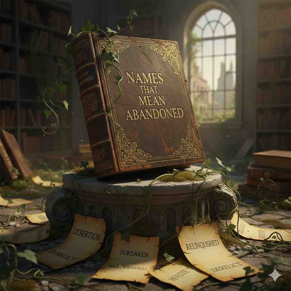 Names That Mean Abandoned
