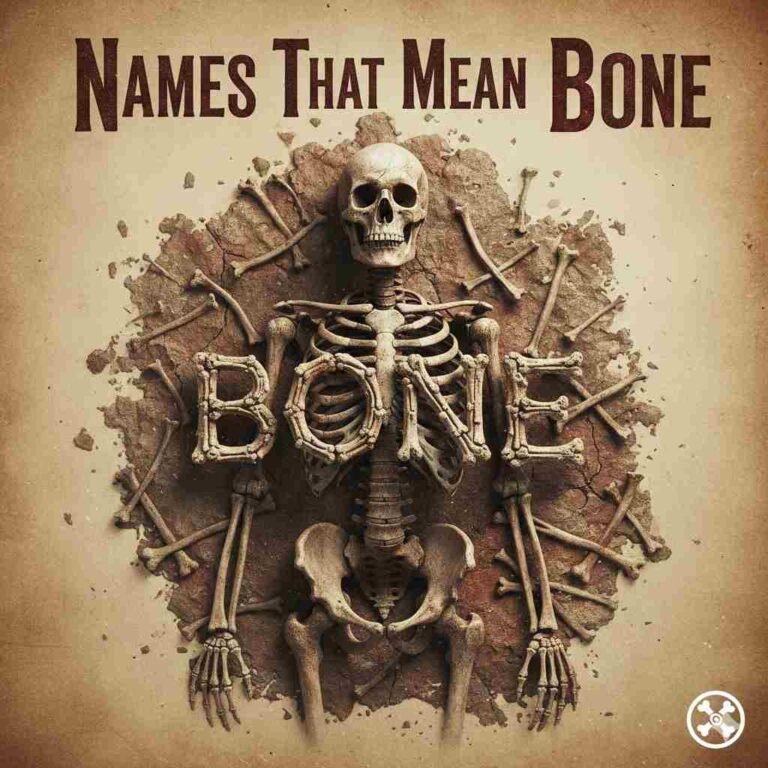 Names That Mean Bone