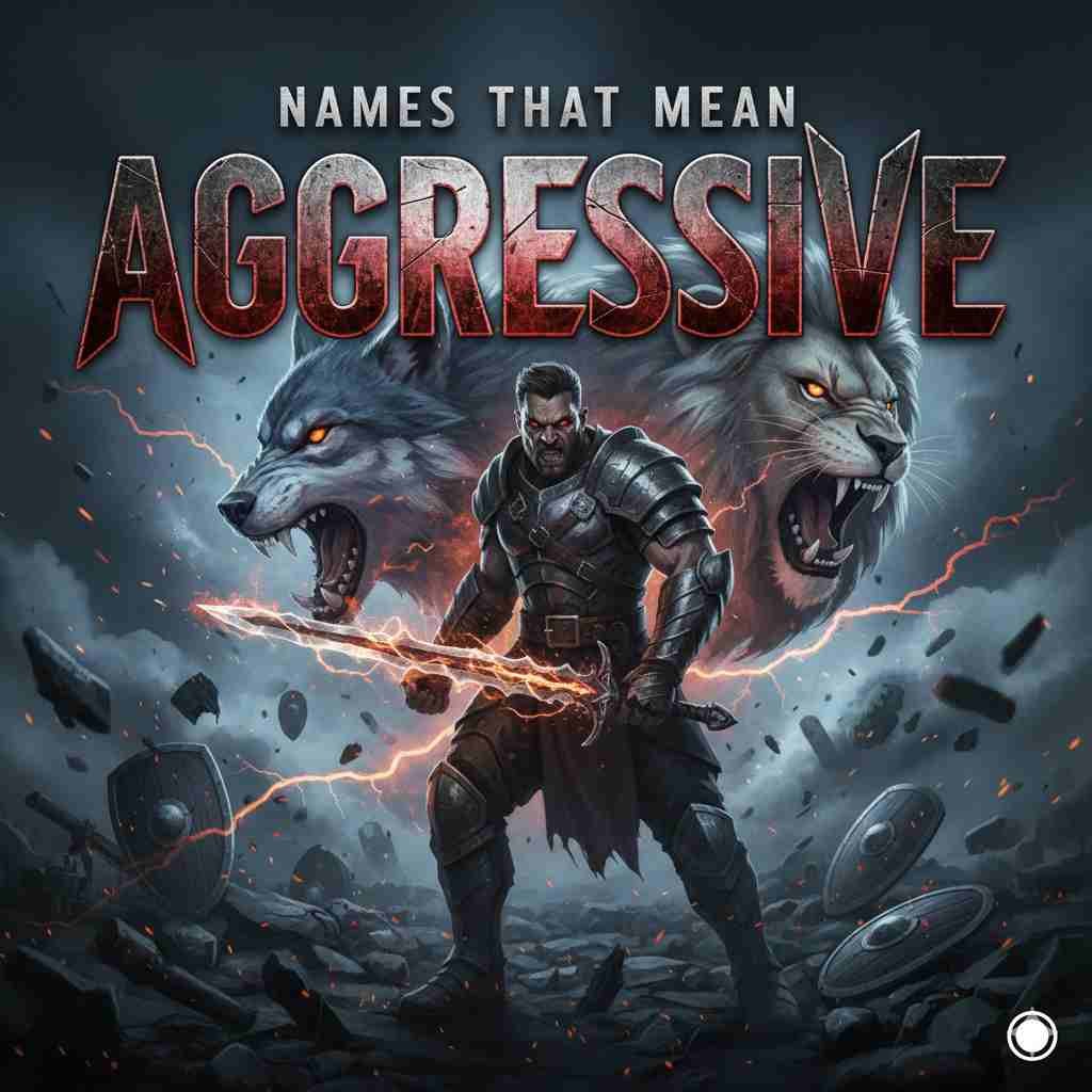 Names That Mean Aggressive