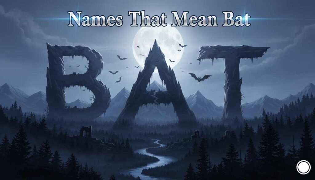 Names That Mean Bat