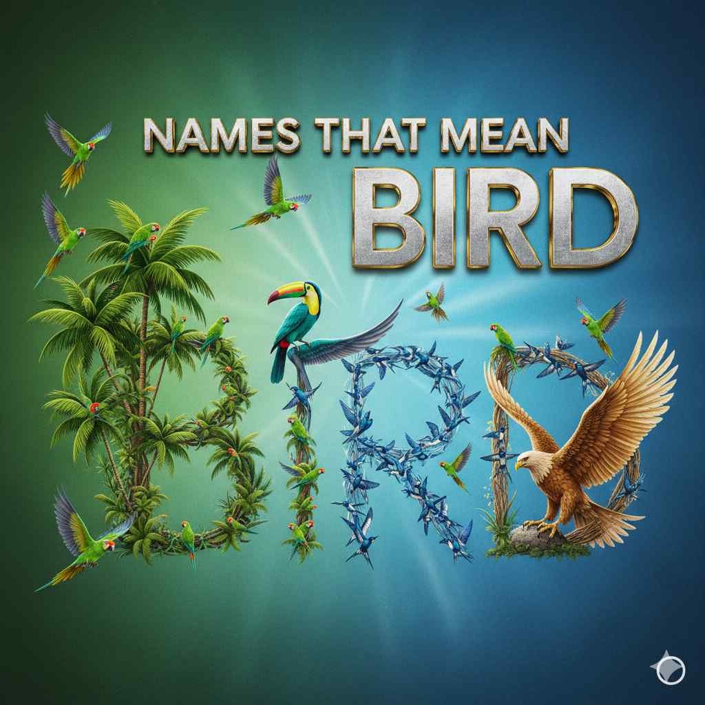 Names That Mean Bird
