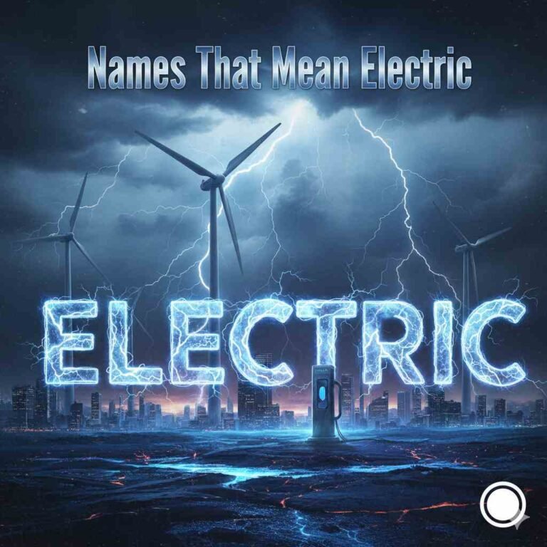 Names That Mean Electric