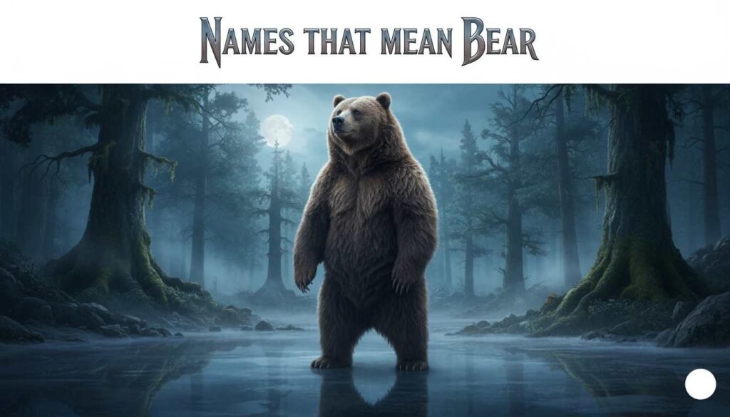 Names That Mean Bear