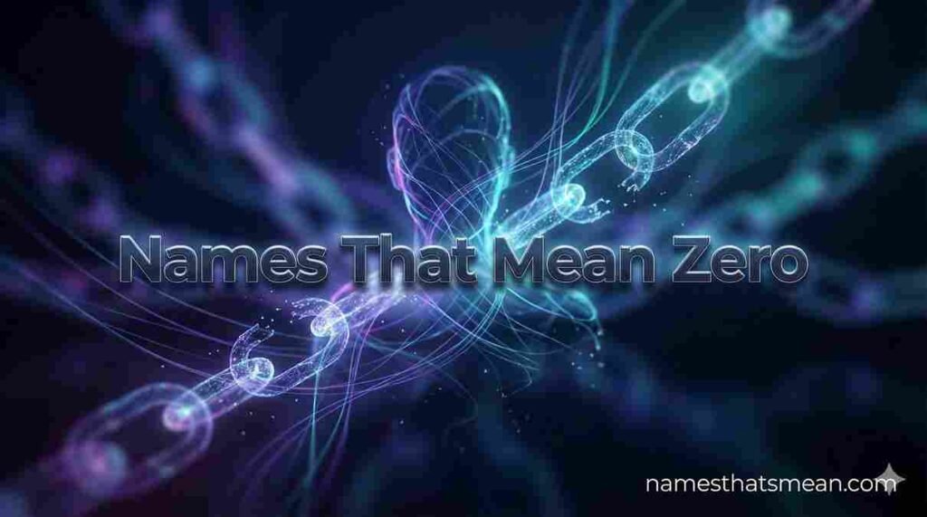Names That Mean Zero