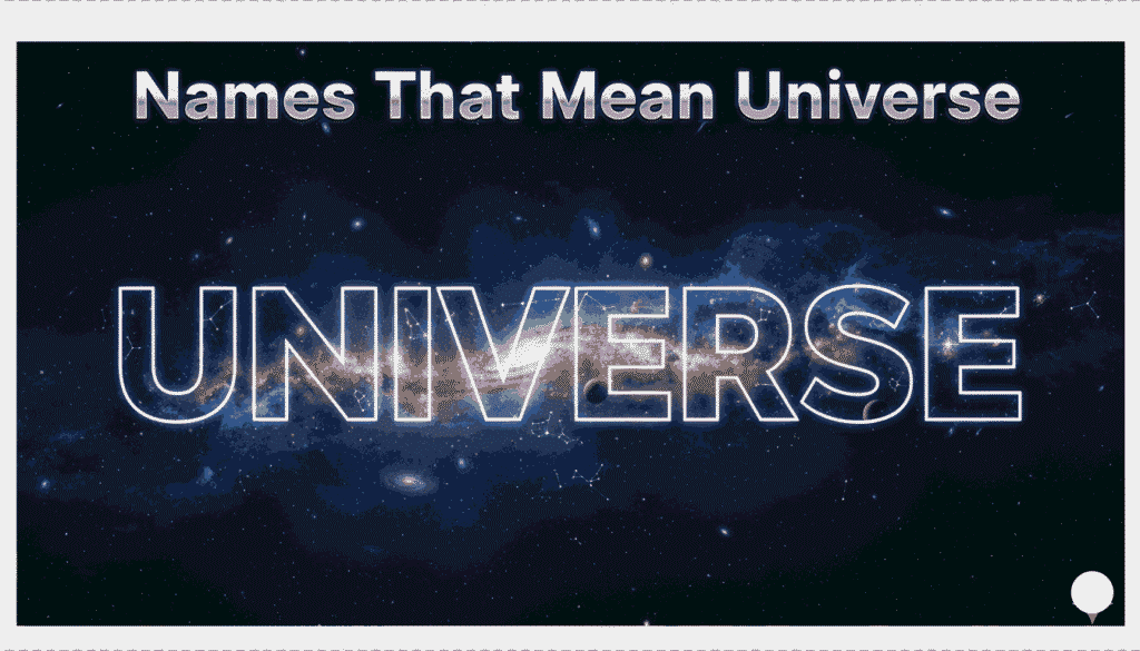 Names That Mean Universe