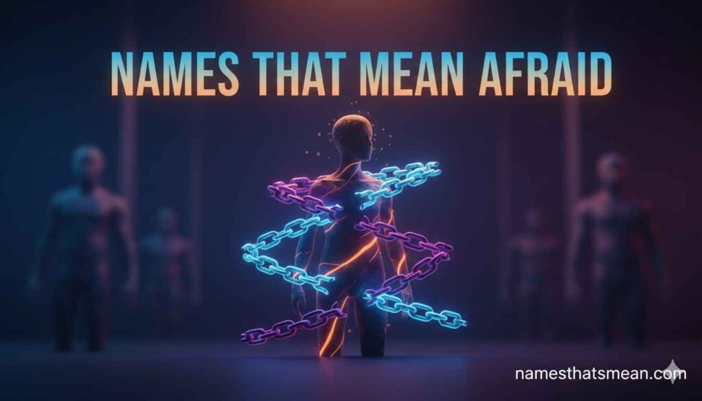 Names That Mean Afraid