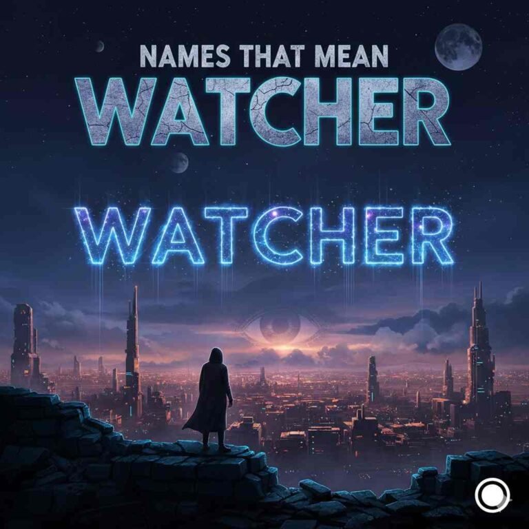 Names That Mean Watcher