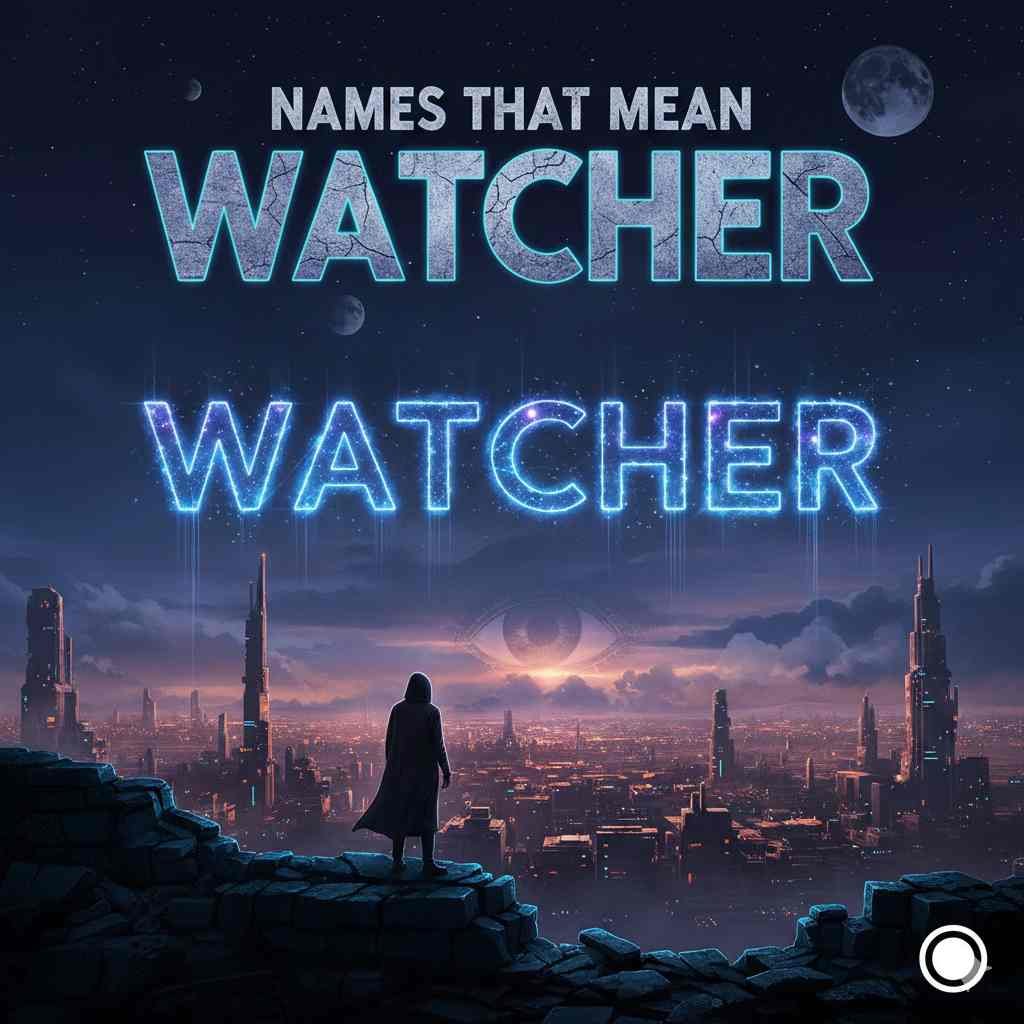 Names That Mean Watcher