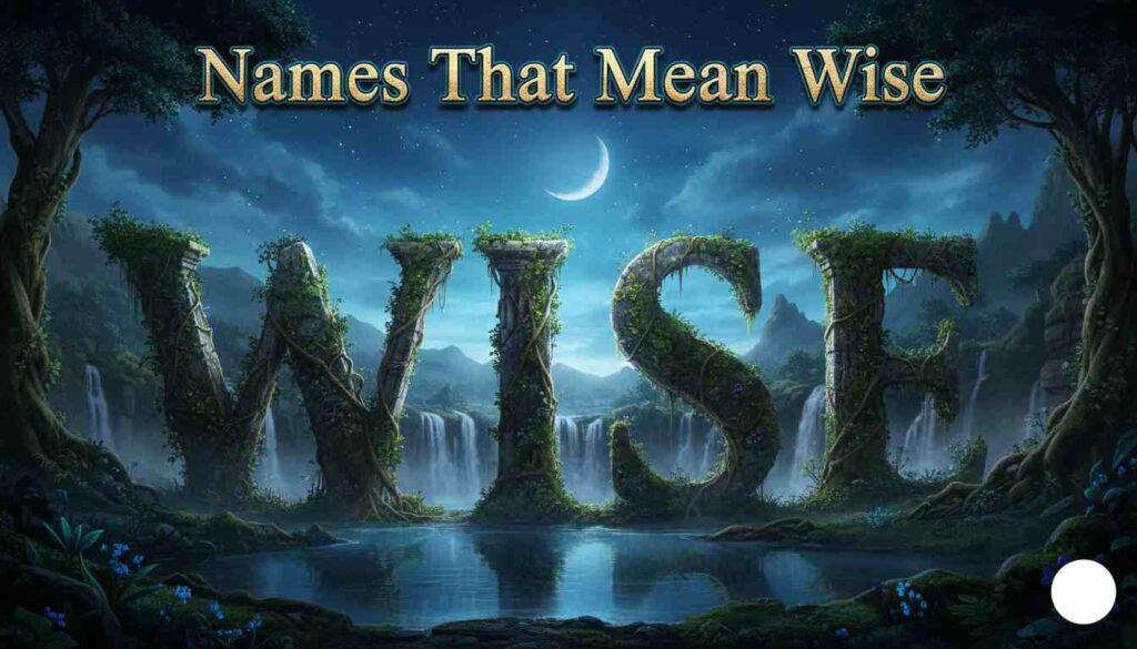 Names That Mean Wise