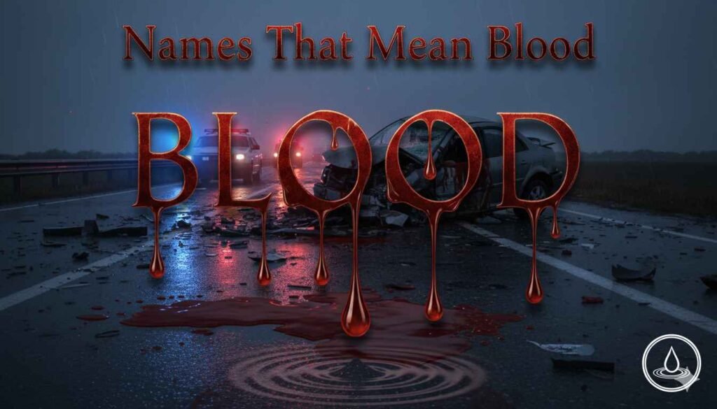 Names That Mean Blood