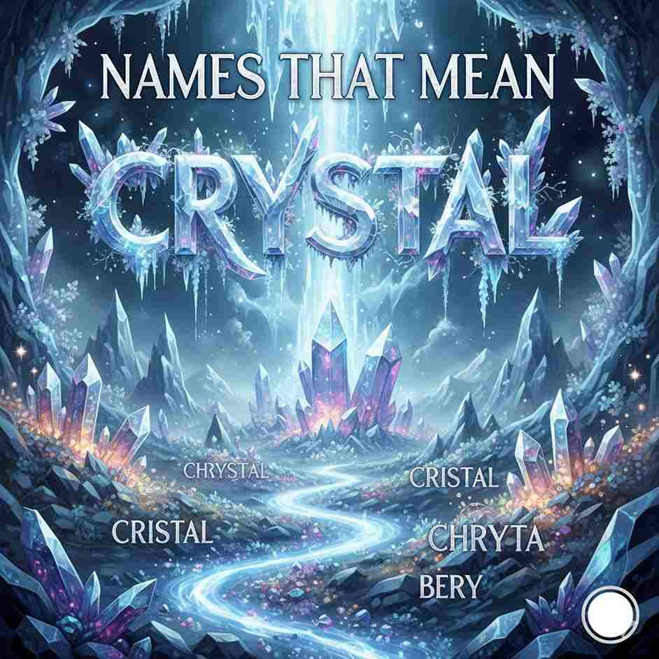 Names That Mean Crystal