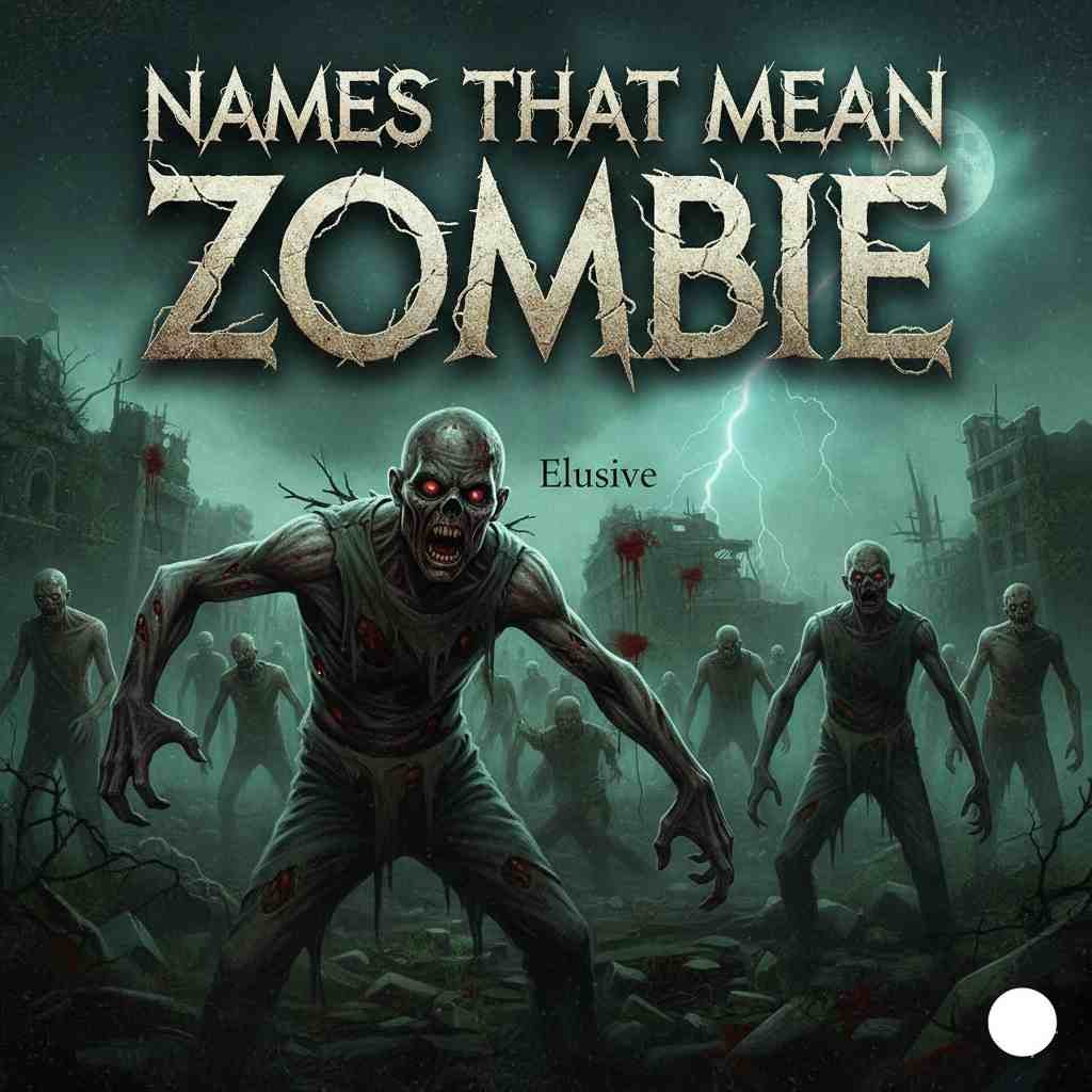 Names That Mean Zombie