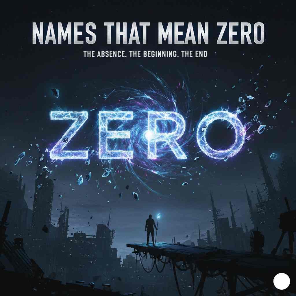 Names That Mean Zero