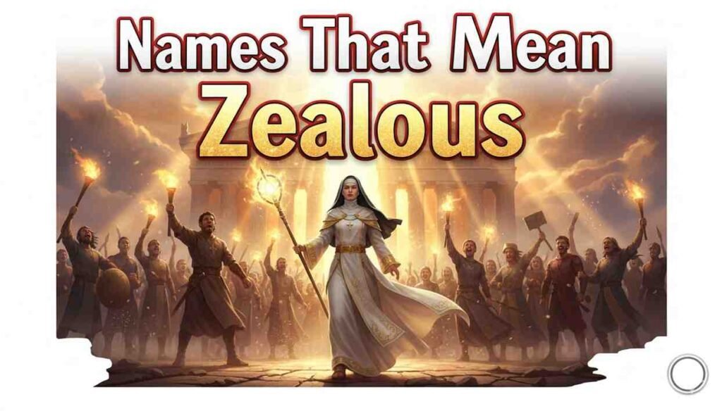Names That Mean Zealous