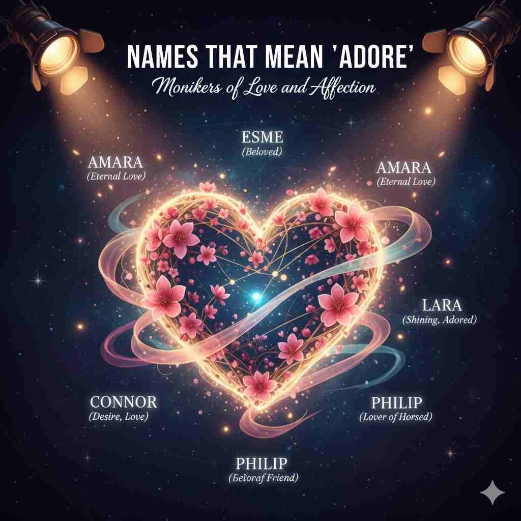 Names That Mean Adore