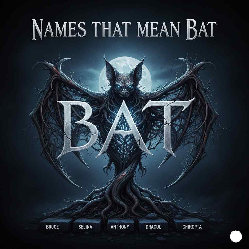 Names That Mean Bat