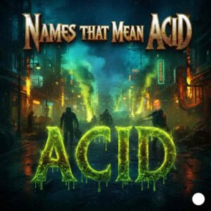 Names That Mean Acid