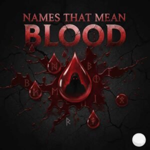 Names That Mean Blood