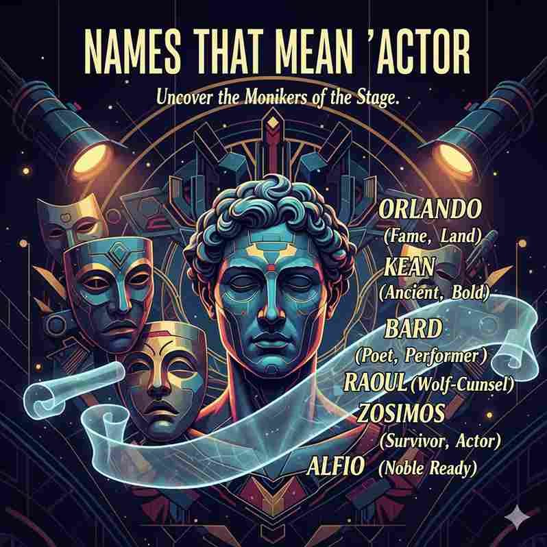 Names That Mean Actor