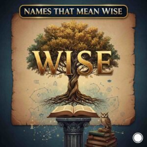 Names That Mean Wise