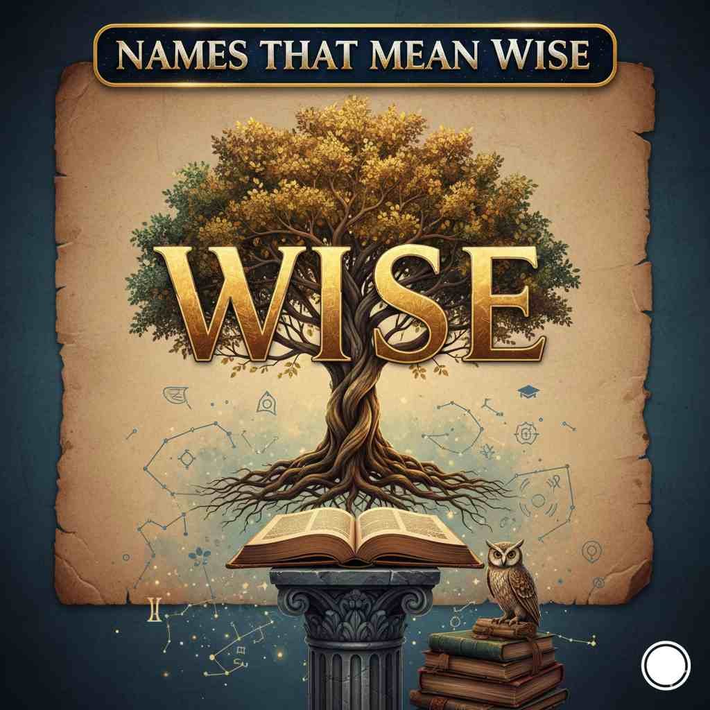 Names That Mean Wise