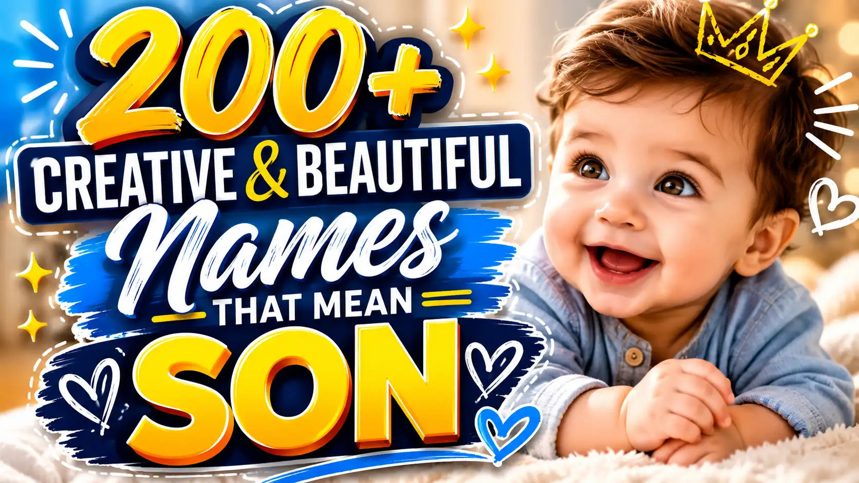 200+ Creative & Beautiful Names That Mean Son
