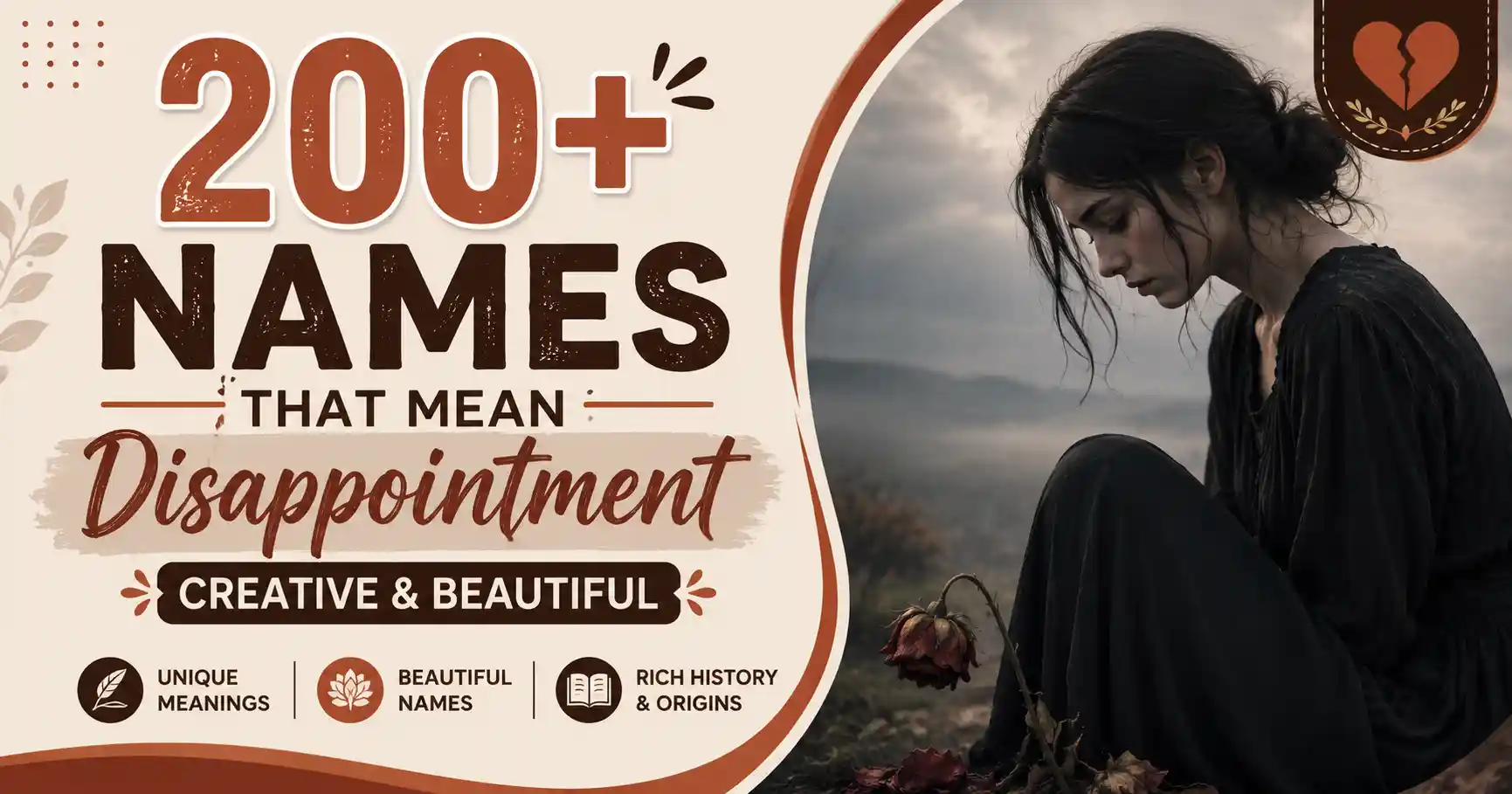 200+ Names That Mean Disappointment Creative & Beautiful