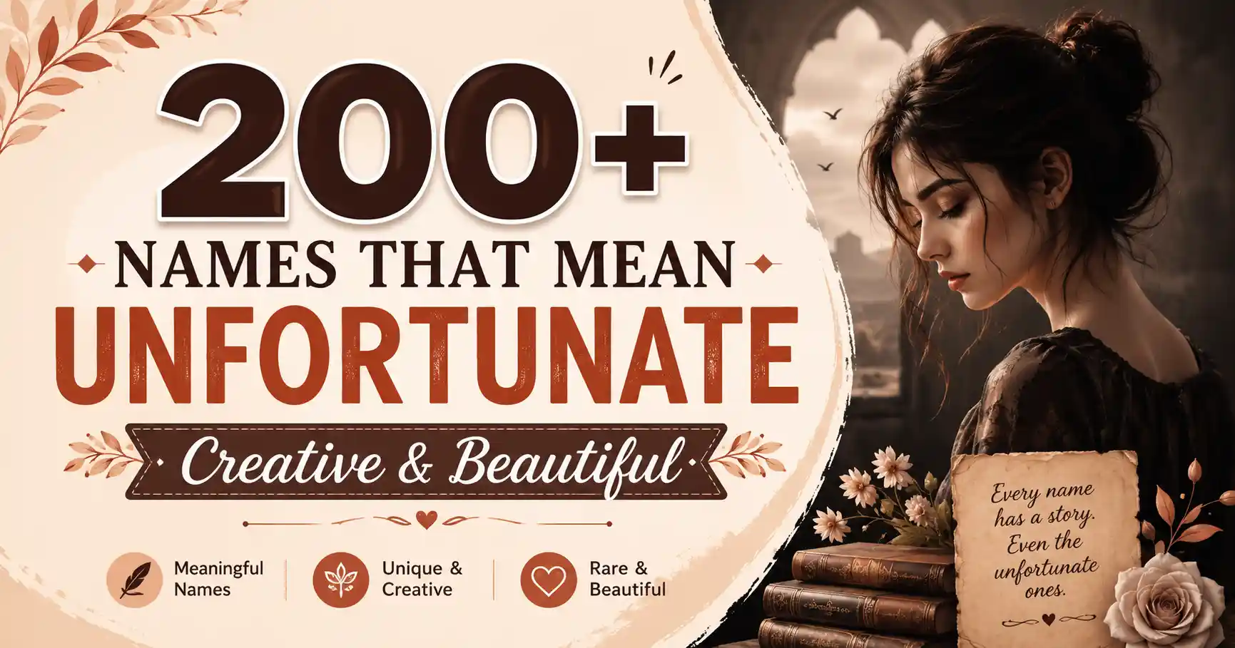 200+ Names That Mean Unfortunate Creative & Beautiful