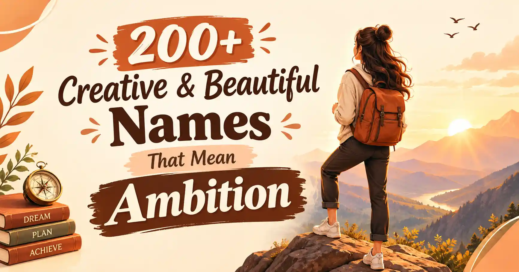 200+ Creative & Beautiful Names That Mean Ambition