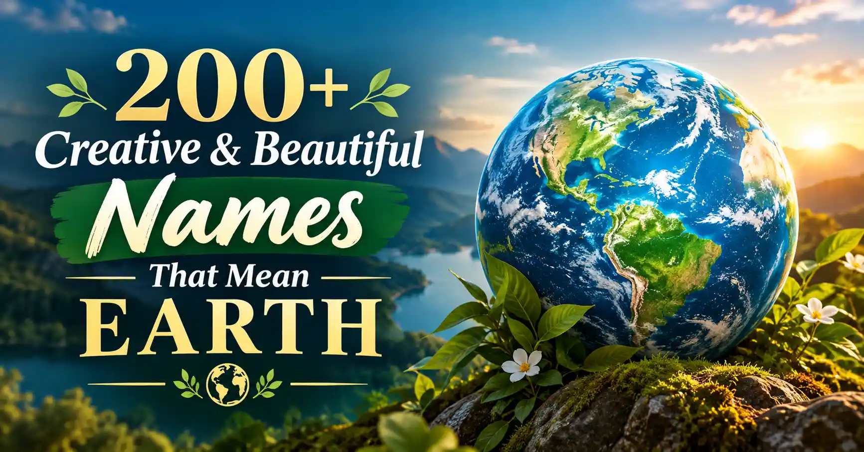 200+ Creative & Beautiful Names That Mean Earth