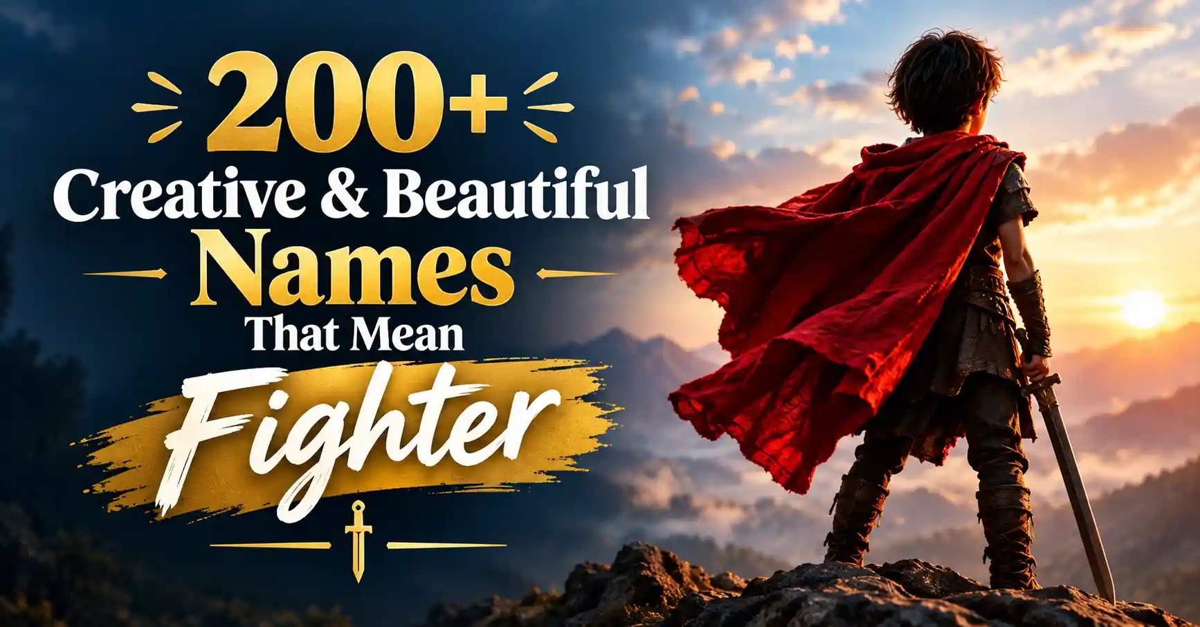 200+ Creative & Beautiful Names That Mean Fighter