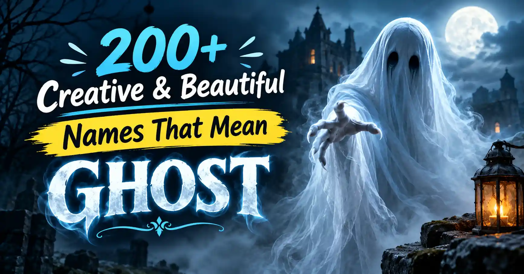 200+ Creative & Beautiful Names That Mean Ghost