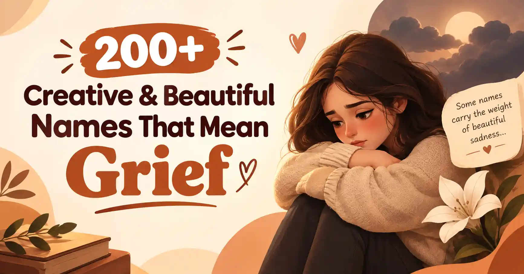 200+ Creative & Beautiful Names That Mean Grief