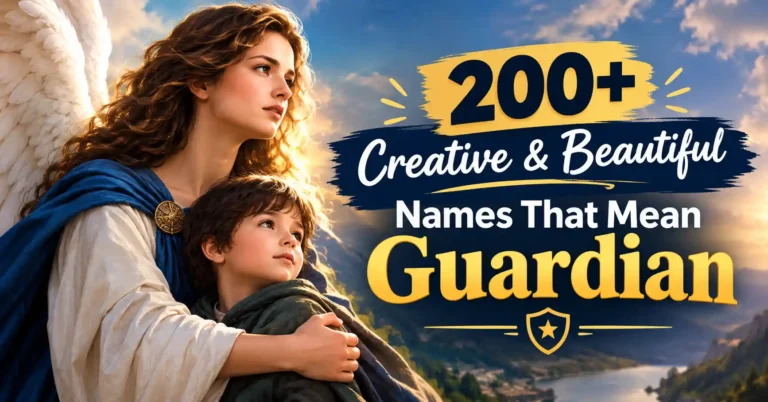 200+ Creative & Beautiful Names That Mean Guardian