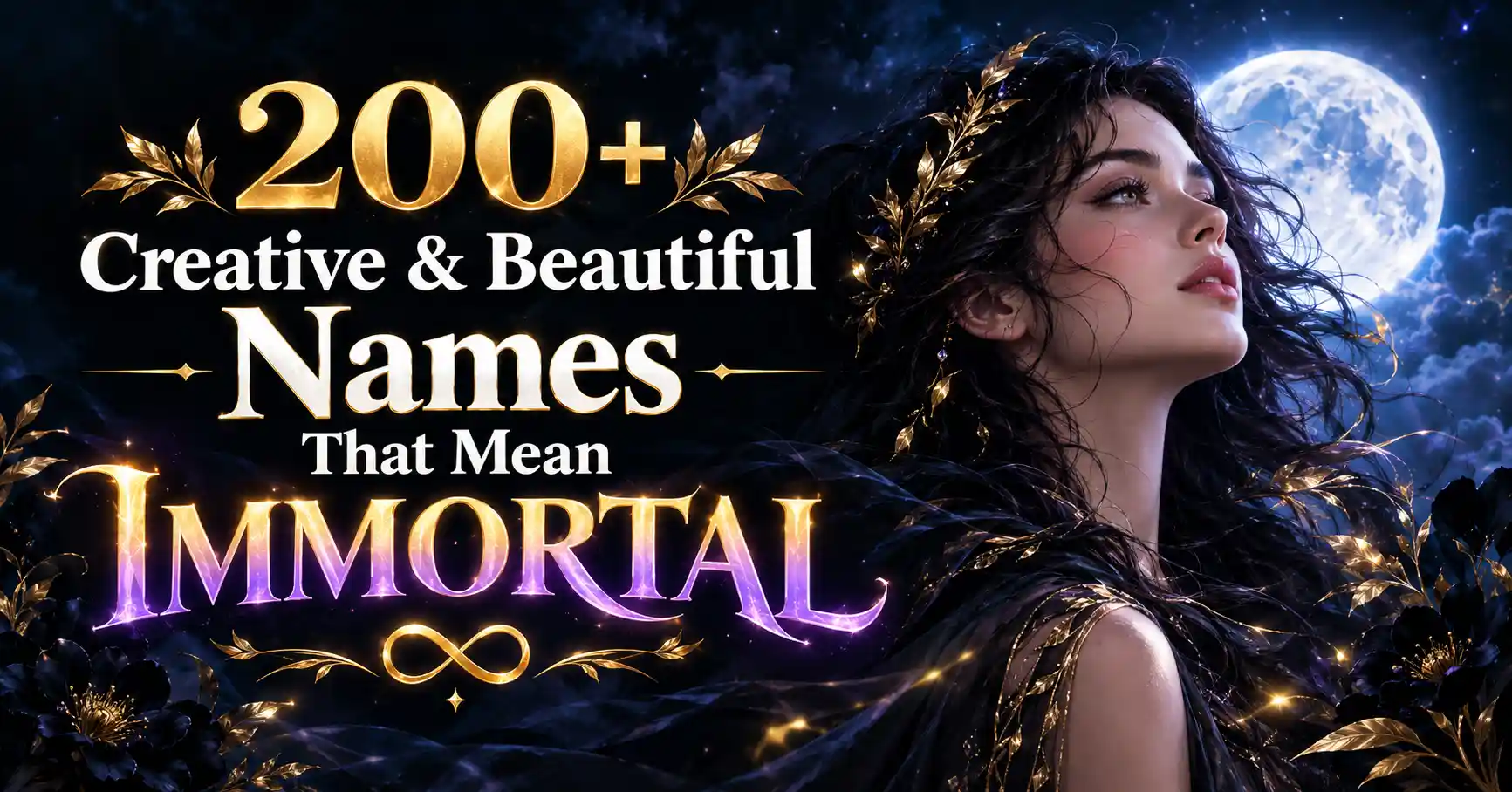 200+ Creative & Beautiful Names That Mean Immortal