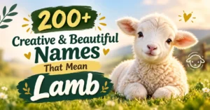 200+ Creative & Beautiful Names That Mean Lamb