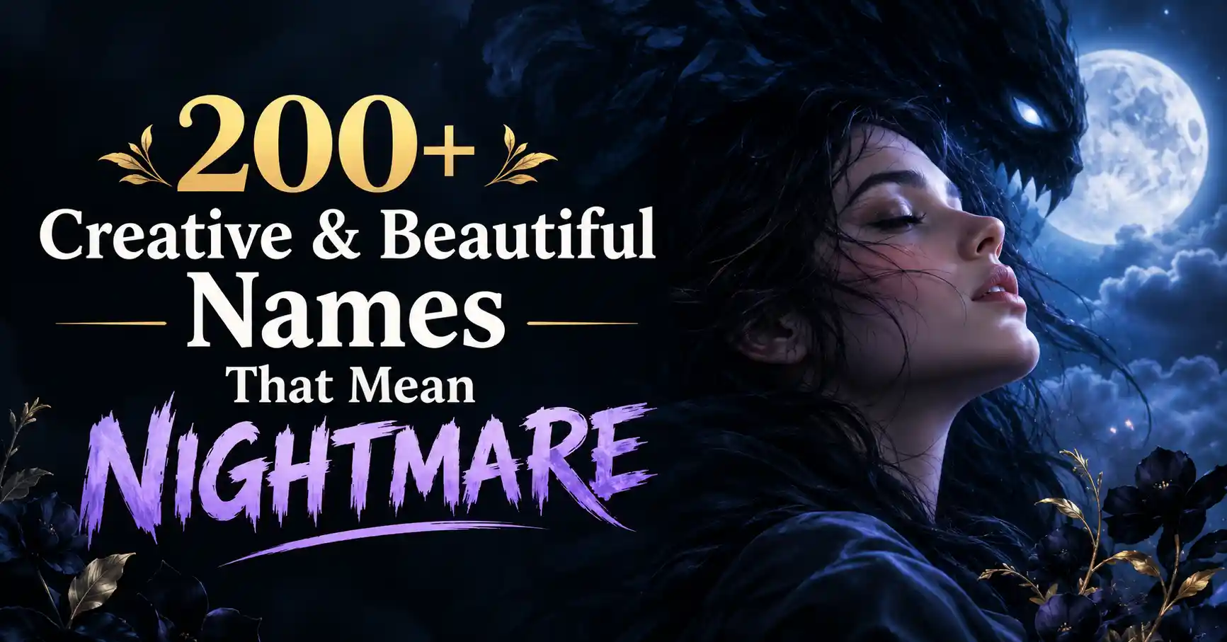200+ Creative & Beautiful Names That Mean Nightmare