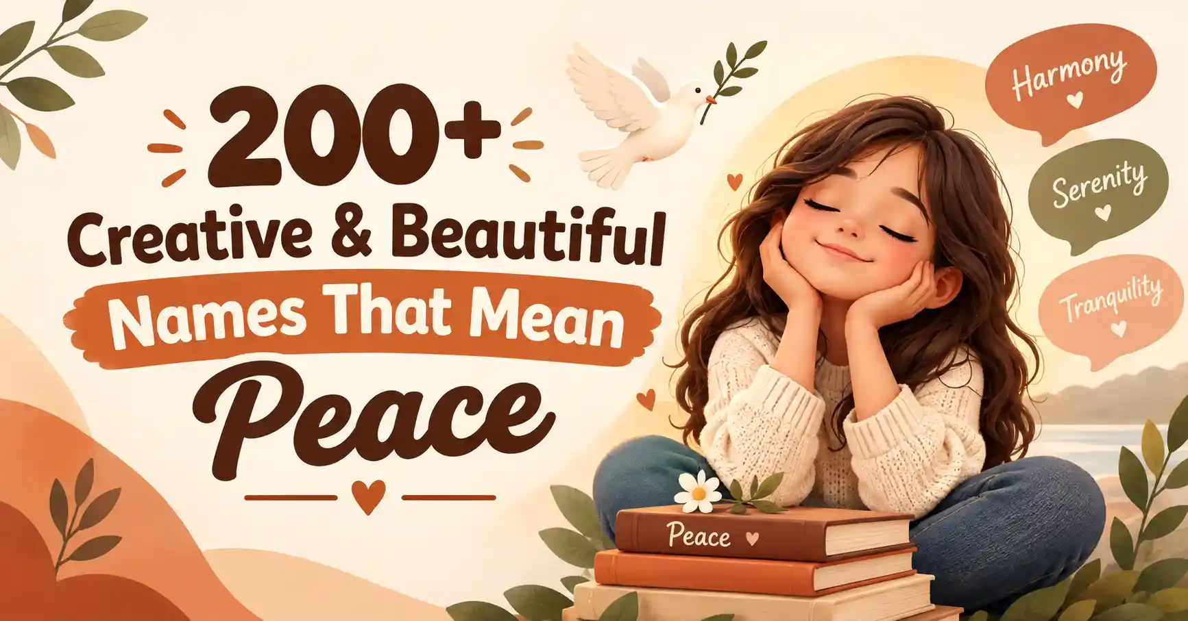 200+ Creative & Beautiful Names That Mean Peace