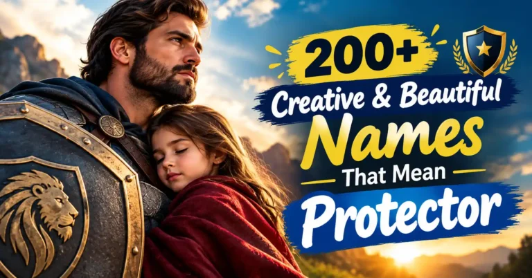 200+ Creative & Beautiful Names That Mean Protector