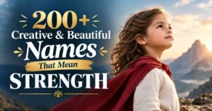 200+ Creative & Beautiful Names That Mean Strength