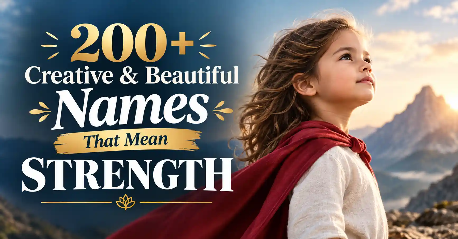 200+ Creative & Beautiful Names That Mean Strength