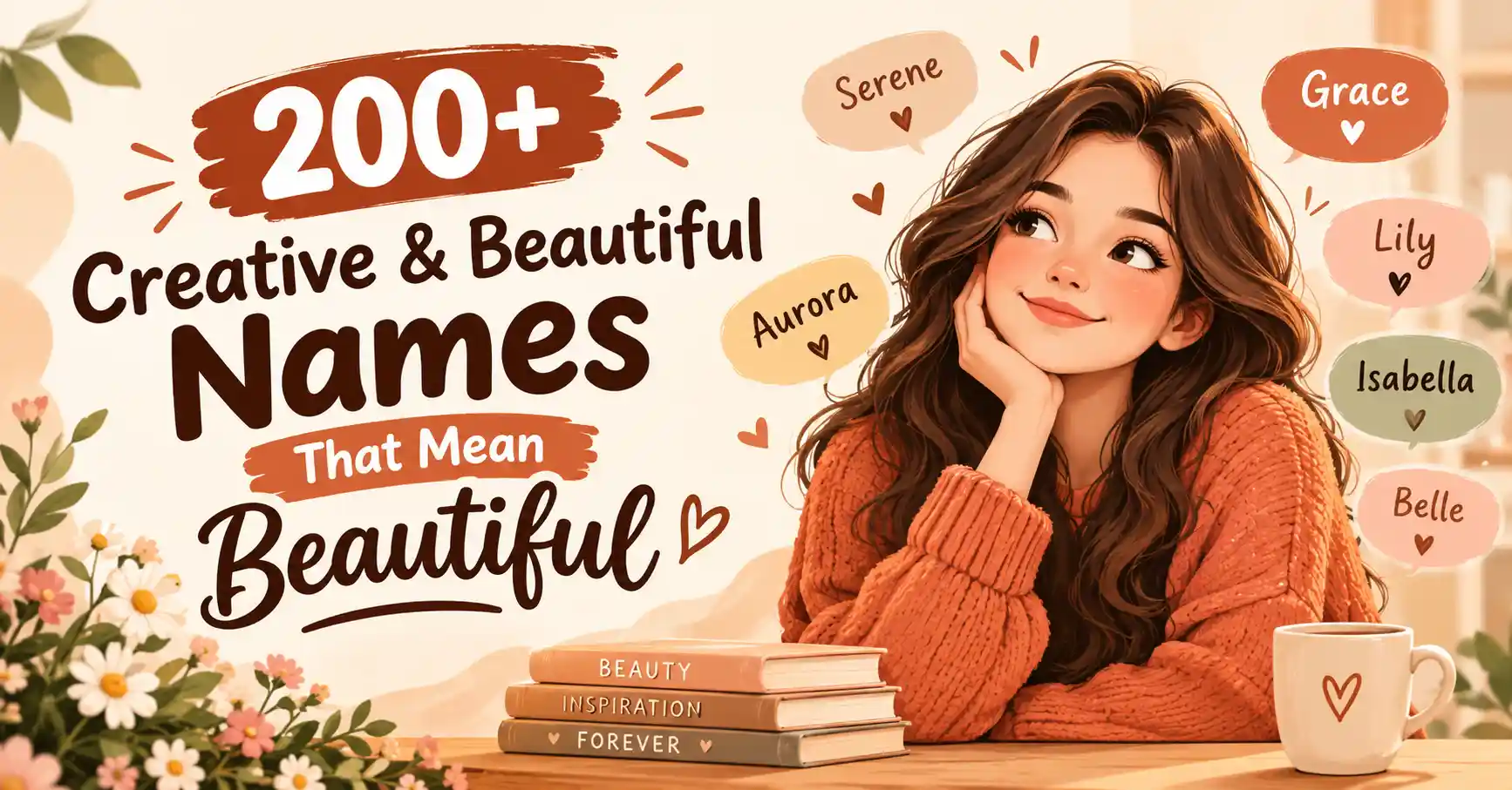 200+ Creative & Beautiful Names That Mean Beautiful