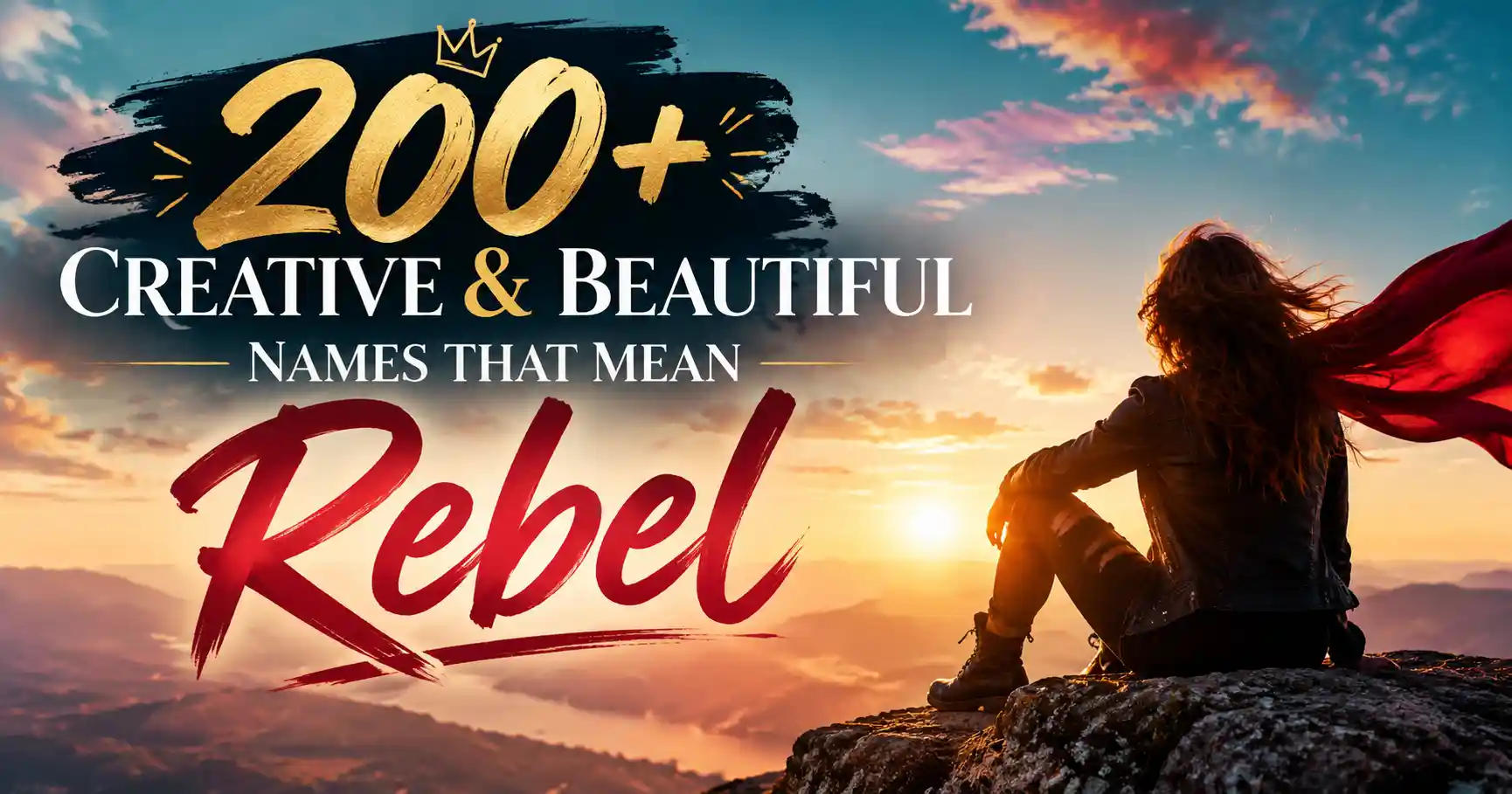 200+ Creative & Beautiful Names That Mean Rebel