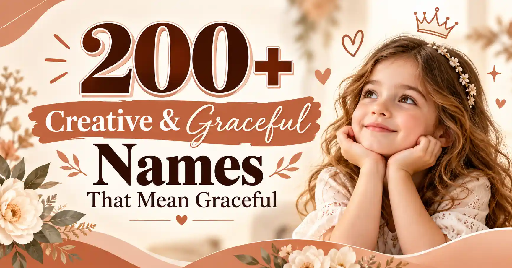 200+ Creative & Graceful Names That Mean Graceful